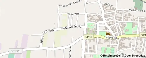 Mappa Favria