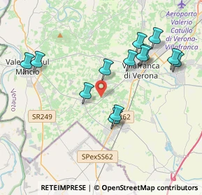 Mappa Via Morando, 37069 Quaderni VR, Italia (3.94692)