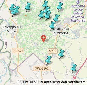Mappa Via Morando, 37069 Quaderni VR, Italia (5.22467)