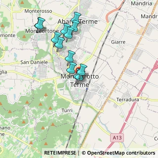Mappa Via Liviana, 35036 Montegrotto Terme PD, Italia (1.73692)