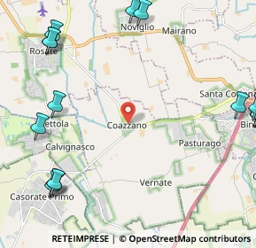 Mappa Via Guglielmo Marconi, 20080 Vernate MI, Italia (3.27933)
