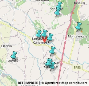 Mappa Via Gioannini, 10090 San Giorgio Canavese TO, Italia (1.93909)