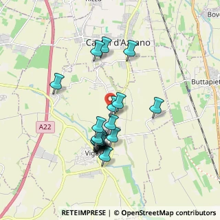 Mappa Via Forette, 37068 Vigasio VR, Italia (1.6145)