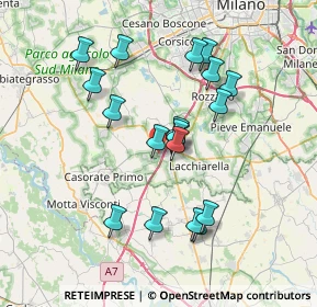 Mappa Via Alessandro Volta, 20082 Binasco MI, Italia (6.65)