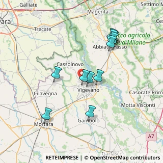 Mappa Via Novara, 27029 Vigevano PV, Italia (7.17182)