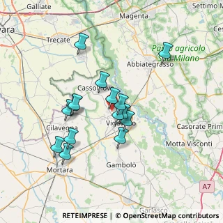 Mappa Via Novara, 27029 Vigevano PV, Italia (6.11133)