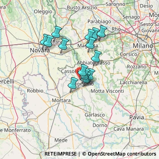 Mappa Via Novara, 27029 Vigevano PV, Italia (10.97)