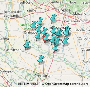 Mappa Via Monte Santo, 25029 Verolavecchia BS, Italia (10.2415)
