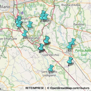 Mappa Via Ferdinando Bocconi, 26838 Tavazzano con Villavesco LO, Italia (8.67)
