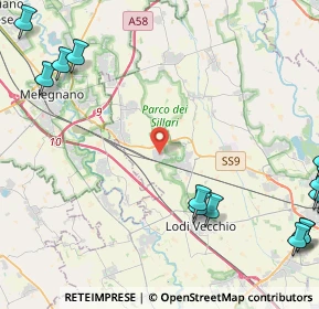 Mappa Via Ferdinando Bocconi, 26838 Tavazzano con Villavesco LO, Italia (7.396)