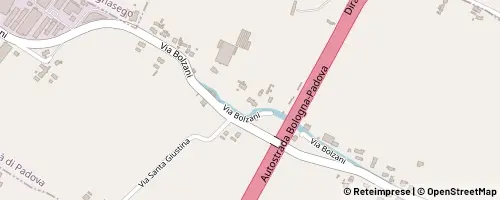Mappa Maserà di Padova