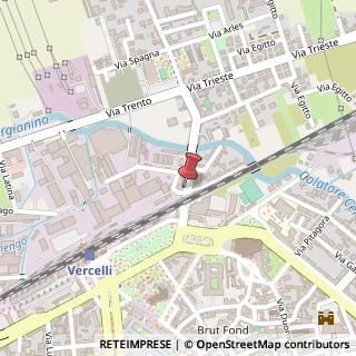 Mappa Via Riccardo Restano, 5, 13100 Vercelli, Vercelli (Piemonte)