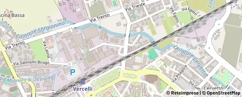 Mappa Vercelli