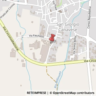 Mappa Via Umberto I, 44, 10090 San Giorgio Canavese, Torino (Piemonte)