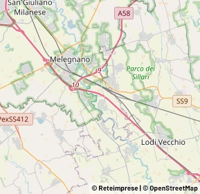 Mappa 20070 San Zenone al Lambro MI, Italia (4.4245)