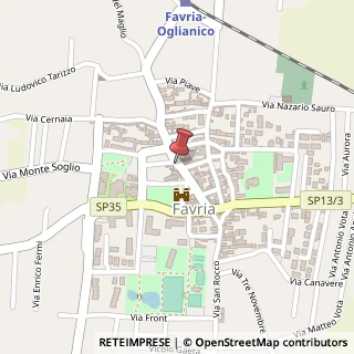 Mappa Via San Pietro, 23, 10083 Favria, Torino (Piemonte)