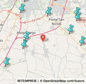 Mappa Via Gioacchino Rossini, 35020 Albignasego PD, Italia (7.216)
