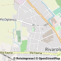Map Rivarolo Canavese