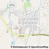 Map San Giorgio Canavese