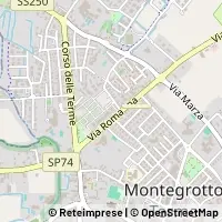 Map Montegrotto Terme