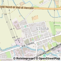 Mapa Vercelli