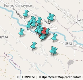 Mappa Regione Ceretto Piano, 10084 Forno Canavese TO, Italia (0.2625)