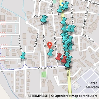 Mappa Via Catullo, 35036 Montegrotto Terme PD, Italia (0.11034)