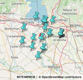 Mappa Str. Volta-Monzambano, 46049 Volta Mantovana MN, Italia (11.001)