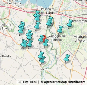 Mappa Str. Volta-Monzambano, 46049 Volta Mantovana MN, Italia (6.8635)