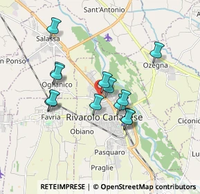 Mappa VIA FRANCESCO, 10086 Rivarolo Canavese TO, Italia (1.50308)
