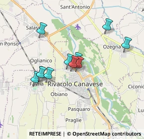 Mappa VIA FRANCESCO, 10086 Rivarolo Canavese TO, Italia (1.50091)