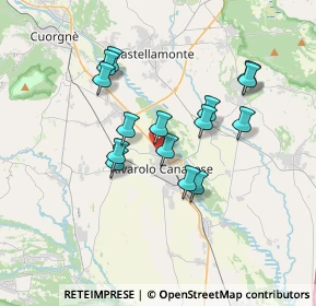 Mappa VIA FRANCESCO, 10086 Rivarolo Canavese TO, Italia (2.99133)