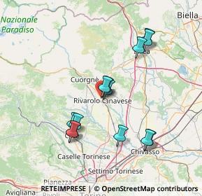 Mappa VIA FRANCESCO, 10086 Rivarolo Canavese TO, Italia (13.67692)