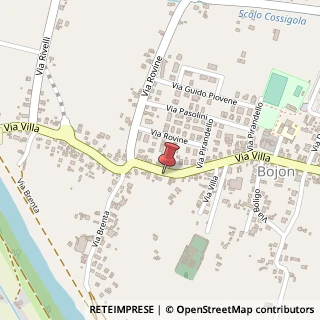 Mappa Via Villa, 239, 30010 Campolongo Maggiore, Venezia (Veneto)