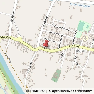 Mappa Via Villa, 243, 30010 Campolongo Maggiore, Venezia (Veneto)