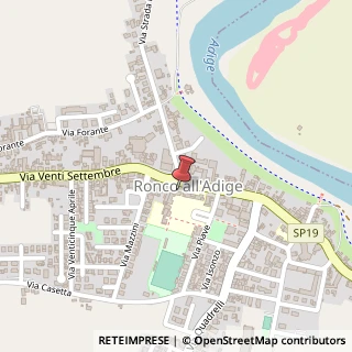 Mappa Viale Vittorio Veneto, 19, 37055 Ronco all'Adige, Verona (Veneto)