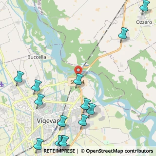 Mappa Via Lungoticino Lido, 27029 Vigevano PV, Italia (3.37941)