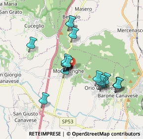 Mappa Via G. Garibaldi, 10090 Montalenghe TO, Italia (1.57)