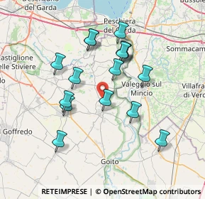 Mappa Strada Volta Bezzetti, 46049 Volta Mantovana MN, Italia (6.67563)