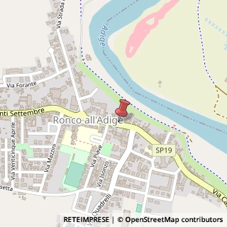 Mappa Via Garibaldi, 42, 37055 Ronco all'Adige, Verona (Veneto)