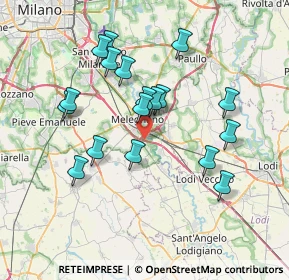 Mappa E35, 20070 Melegnano MI, Italia (6.89389)