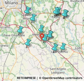 Mappa E35, 20070 Melegnano MI, Italia (7.326)