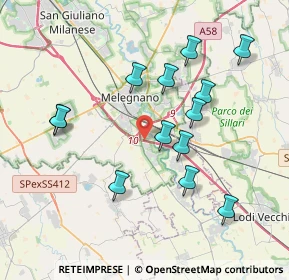 Mappa E35, 20070 Melegnano MI, Italia (3.73231)
