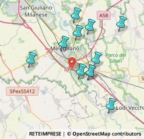 Mappa E35, 20070 Melegnano MI, Italia (3.60273)