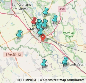 Mappa E35, 20070 Melegnano MI, Italia (3.50067)