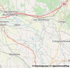Mappa 37055 Ronco All Adige VR, Italia (8.779)