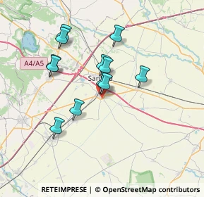 Mappa SP11, 13049 Tronzano Vercellese VC, Italia (6.13417)