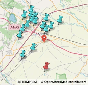 Mappa SP11, 13049 Tronzano Vercellese VC, Italia (7.748)