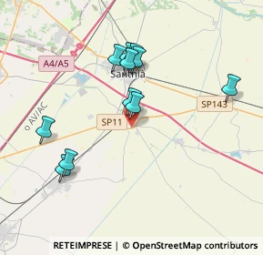 Mappa SP11, 13049 Tronzano Vercellese VC, Italia (3.52182)