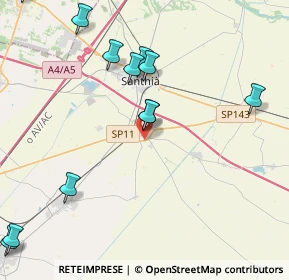 Mappa SP11, 13049 Tronzano Vercellese VC, Italia (5.14833)